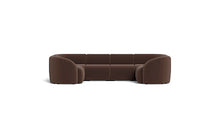 Load image into Gallery viewer, Cassini - Wedge Sectional - Chocolate
