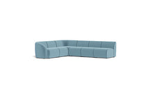 Load image into Gallery viewer, Cassini - Wedge Sectional - Aqua
