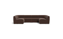 Load image into Gallery viewer, Cassini - Wedge Sectional - Chocolate
