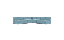 Load image into Gallery viewer, Cassini - Wedge Sectional - Aqua
