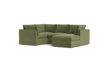 Load image into Gallery viewer, Ciello - Sectional - Cypress Green - High Angled
