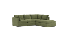 Load image into Gallery viewer, Ciello - Sectional - Cypress Green - High Angled
