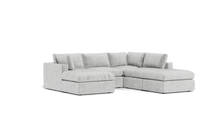 Load image into Gallery viewer, Ciello XL - Sectional - Limestone - Regular Backrest
