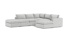 Load image into Gallery viewer, Ciello XL - Sectional - Limestone - Regular Backrest
