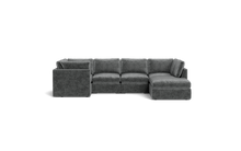 Load image into Gallery viewer, Ciello - Sectional - Basalt - High Angled
