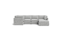 Load image into Gallery viewer, Ciello - Sectional - Limestone - High Angled
