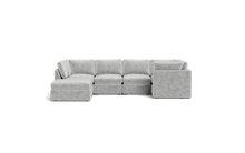 Load image into Gallery viewer, Ciello - Sectional - Limestone - High Angled

