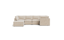 Load image into Gallery viewer, Ciello - Sectional - Sesame - High Angled

