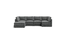 Load image into Gallery viewer, Ciello - Sectional - Basalt - High Angled
