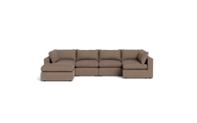 Load image into Gallery viewer, Ciello XL - Sectional - Mocha - Regular Backrest
