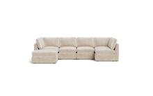 Load image into Gallery viewer, Ciello - Sectional - Sesame - High Angled
