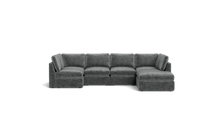 Load image into Gallery viewer, Ciello - Sectional - Basalt - High Angled
