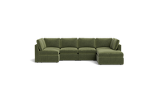 Load image into Gallery viewer, Ciello - Sectional - Cypress Green - High Angled

