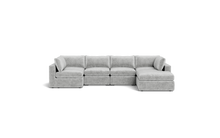 Load image into Gallery viewer, Ciello XL - Sectional - Limestone - Regular Backrest
