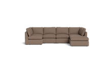 Load image into Gallery viewer, Ciello - Sectional - Mocha - High Angled
