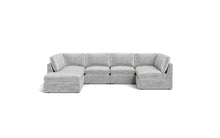 Load image into Gallery viewer, Ciello - Sectional - Limestone - High Angled
