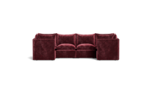 Load image into Gallery viewer, Gaia - Sectional - Bordeaux
