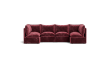 Load image into Gallery viewer, Gaia - Sectional - Bordeaux

