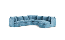Load image into Gallery viewer, Gaia - Sectional - Harbor Blue
