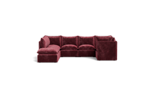 Load image into Gallery viewer, Gaia - Sectional - Bordeaux
