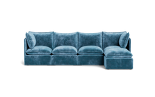 Load image into Gallery viewer, Gaia - Sofa - Harbor Blue

