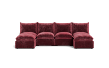 Load image into Gallery viewer, Gaia - Sofa - Bordeaux
