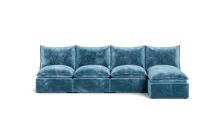 Load image into Gallery viewer, Gaia - Sofa - Harbor Blue
