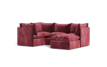 Load image into Gallery viewer, Gaia XL - Sectional - Bordeaux
