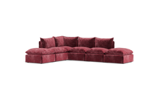 Load image into Gallery viewer, Gaia XL - Sectional - Bordeaux
