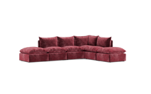 Load image into Gallery viewer, Gaia XL - Sectional - Bordeaux
