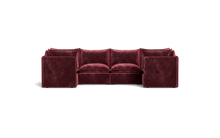Load image into Gallery viewer, Gaia XL - Sectional - Bordeaux
