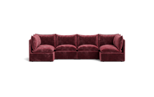 Load image into Gallery viewer, Gaia XL - Sectional - Bordeaux
