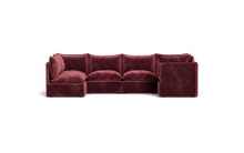 Load image into Gallery viewer, Gaia XL - Sectional - Bordeaux
