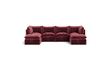 Load image into Gallery viewer, Gaia XL - Sectional - Bordeaux
