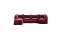 Load image into Gallery viewer, Gaia XL - Sectional - Bordeaux
