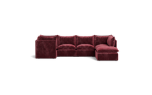 Load image into Gallery viewer, Gaia XL - Sectional - Bordeaux
