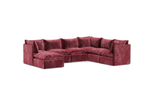 Load image into Gallery viewer, Gaia XL - Sectional - Bordeaux
