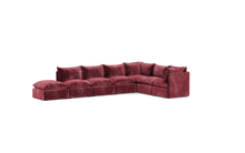 Load image into Gallery viewer, Gaia XL - Sectional - Bordeaux
