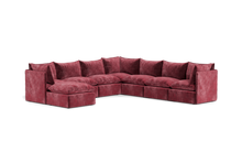 Load image into Gallery viewer, Gaia XL - Sectional - Bordeaux
