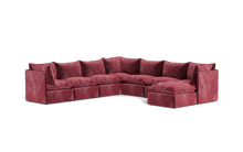Load image into Gallery viewer, Gaia XL - Sectional - Bordeaux
