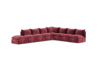 Load image into Gallery viewer, Gaia XL - Sectional - Bordeaux
