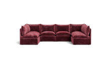 Load image into Gallery viewer, Gaia XL - Sectional - Bordeaux
