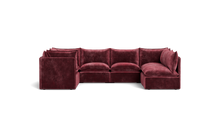 Load image into Gallery viewer, Gaia XL - Sectional - Bordeaux
