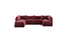 Load image into Gallery viewer, Gaia XL - Sectional - Bordeaux
