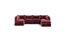 Load image into Gallery viewer, Gaia XL - Sectional - Bordeaux
