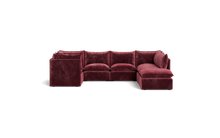 Load image into Gallery viewer, Gaia XL - Sectional - Bordeaux
