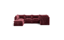 Load image into Gallery viewer, Gaia XL - Sectional - Bordeaux
