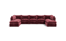 Load image into Gallery viewer, Gaia XL - Sectional - Bordeaux
