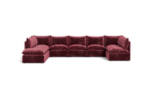 Load image into Gallery viewer, Gaia XL - Sectional - Bordeaux
