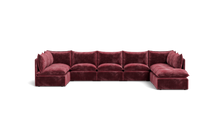 Load image into Gallery viewer, Gaia XL - Sectional - Bordeaux
